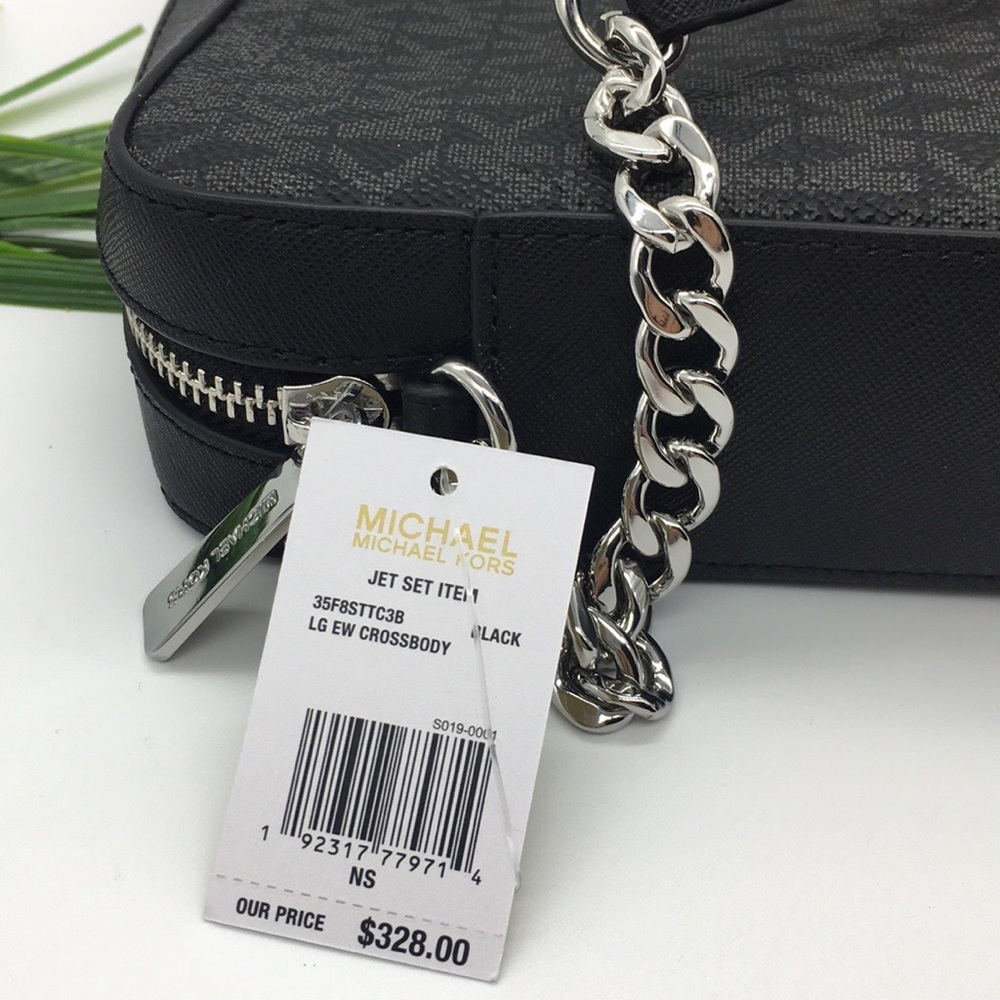 MICHAEL KORS JET SET ITEM LG EW CROSSBODY LEATHER - Picture 8 of 8